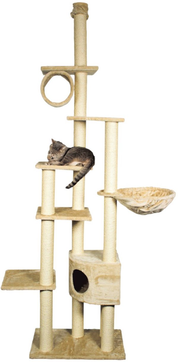 Trixie Kratzbaum Madrid deckenhoch beige Trixie Kratzbaum Madrid deckenhoch beige